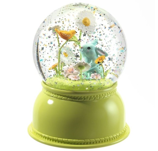 Djeco Rabbit Snow Globe Nightlight