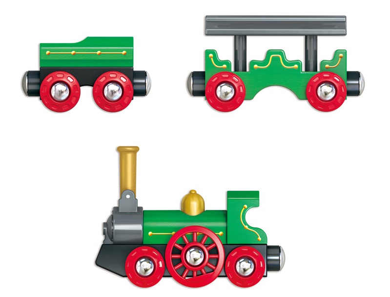 Hape Retro Train with Foldable Chimney