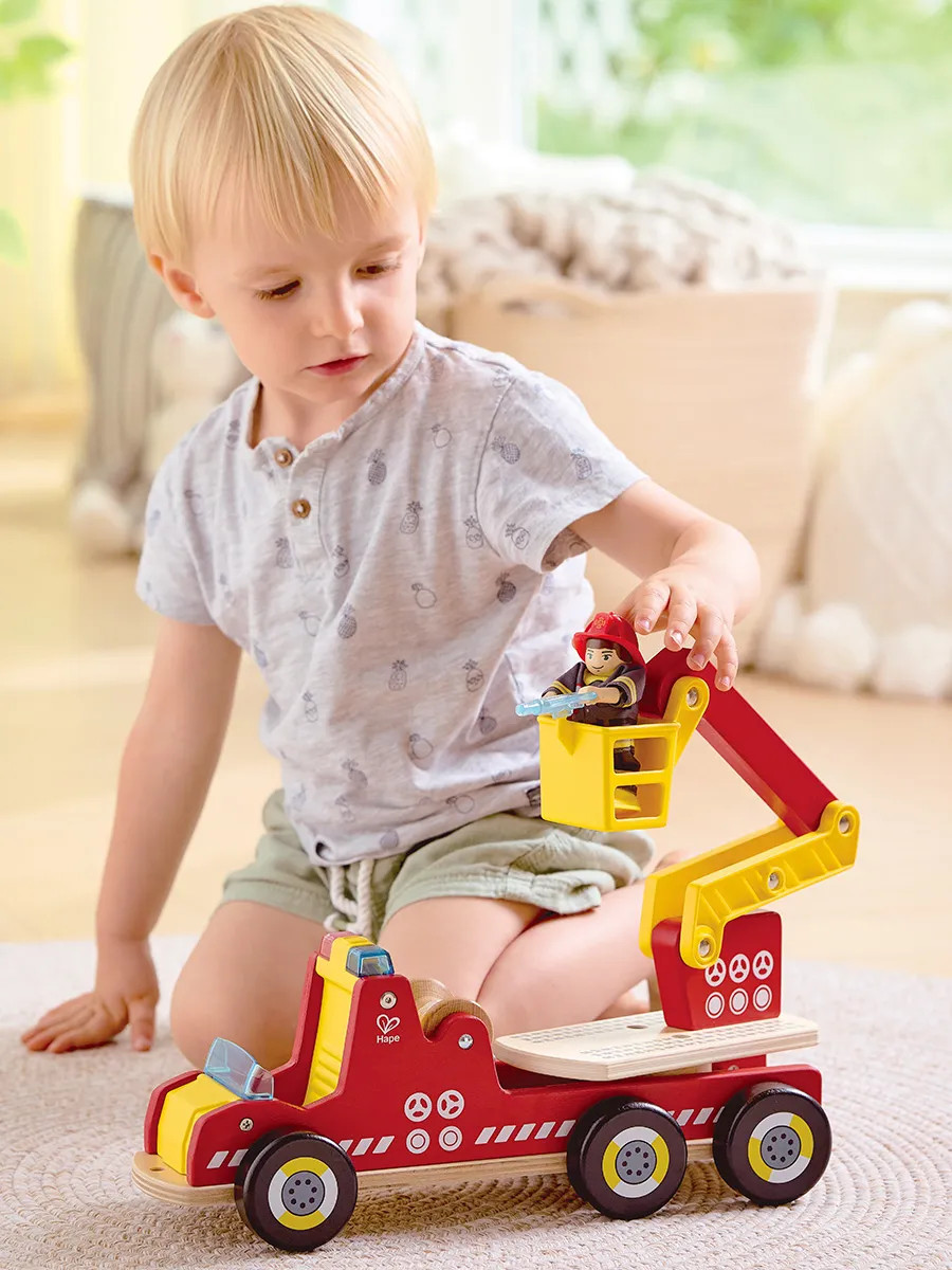 Siren & Lights Toy Fire Engine
