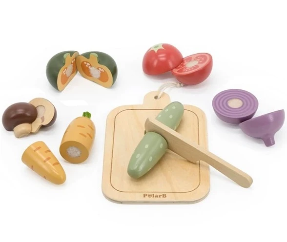 PolarB Cutting Vegetable Set with Velcro