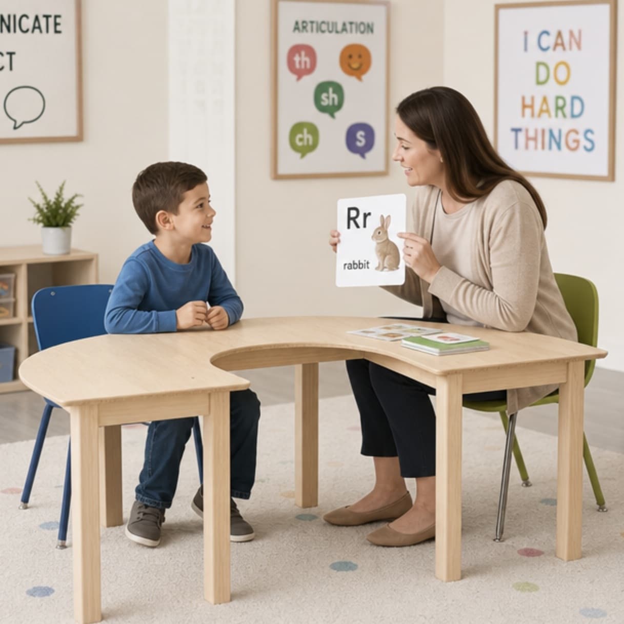 speech therapy table