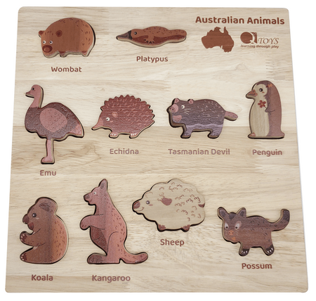 Qtoys Natural Australian Animal Puzzle on Sale!