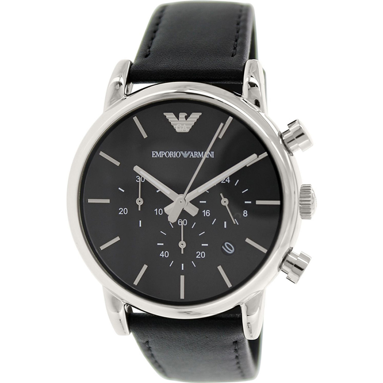 emporio armani classic chronograph watch