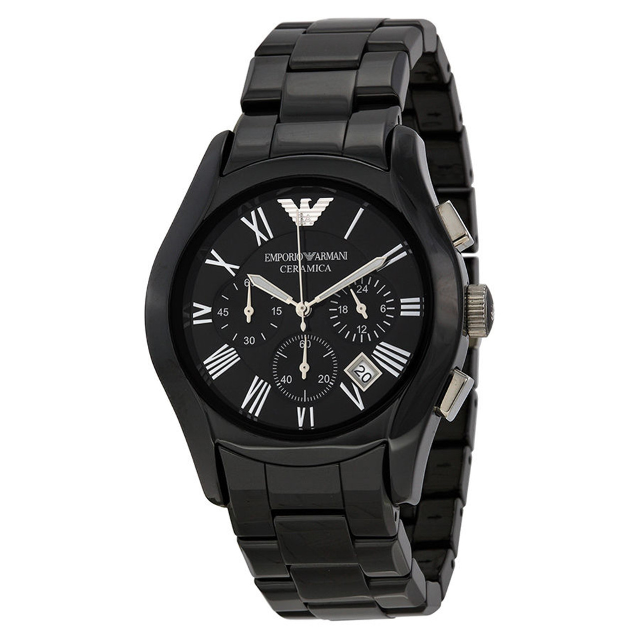 armani watches ceramic