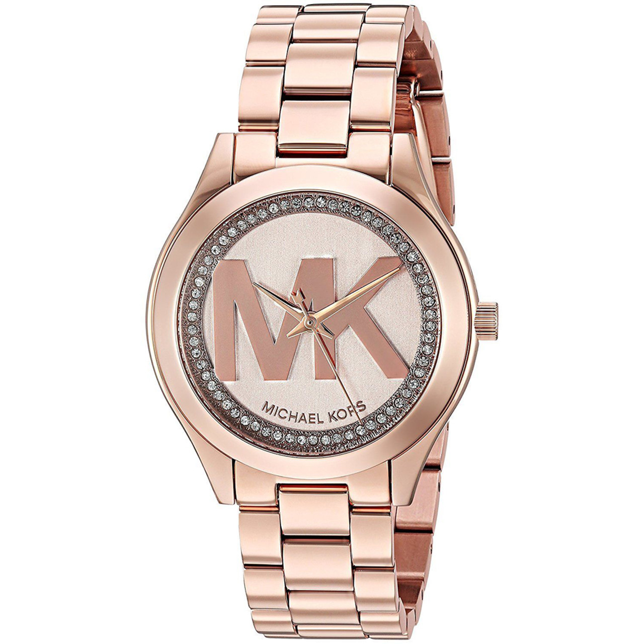 Michael Kors MK3549 Slim Runway Crystal 