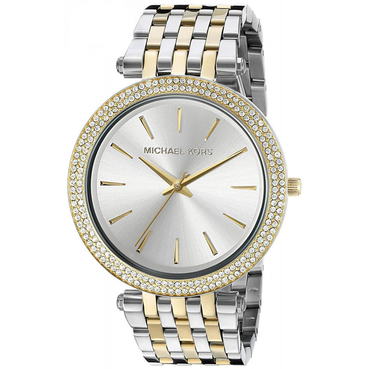 michael kors 2 tone women's watch