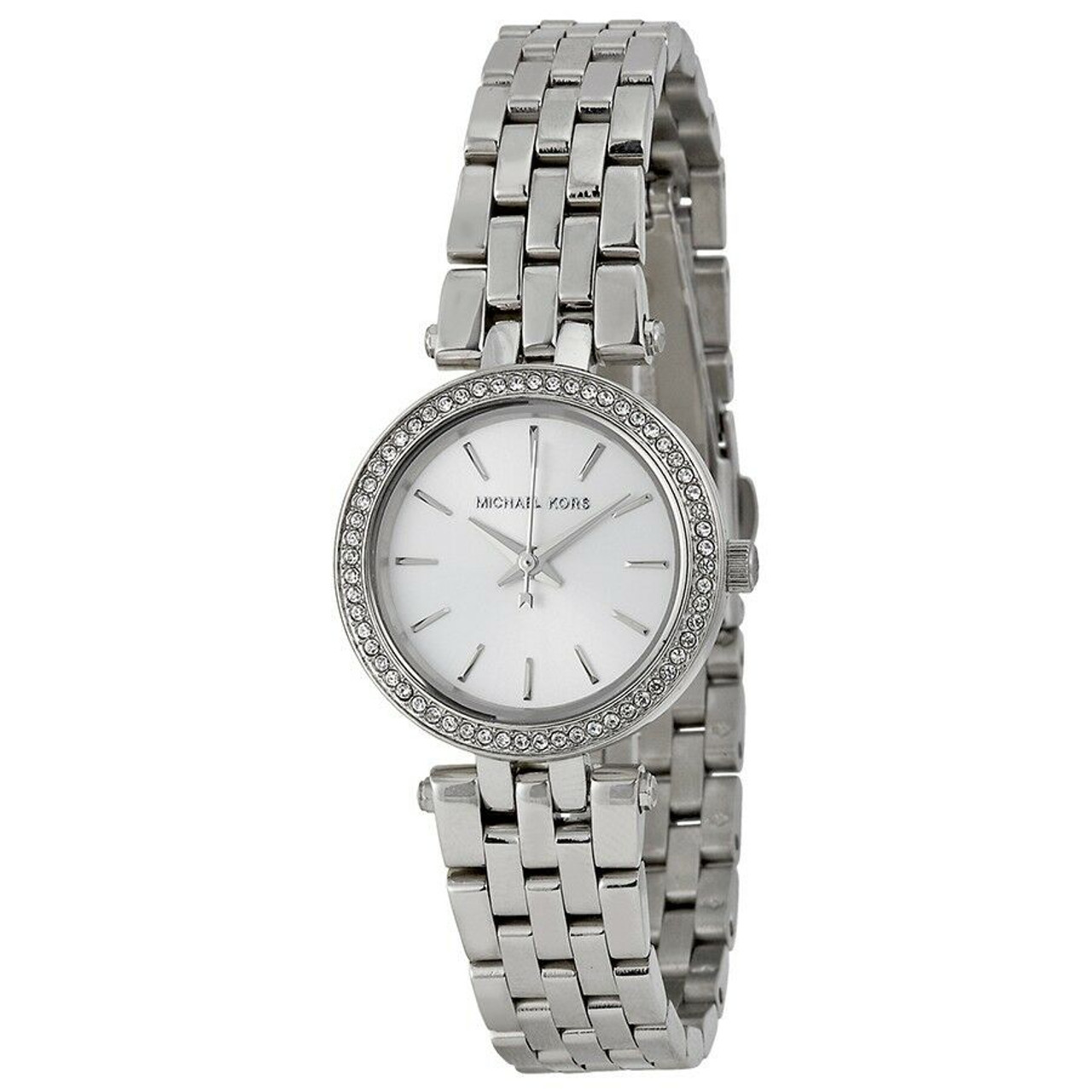 michael kors silver darci watch