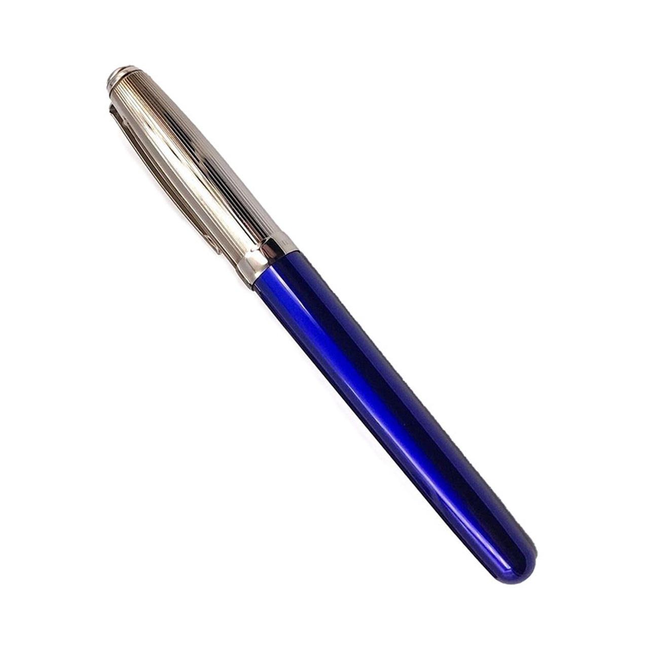 Sheaffer Prelude Blue Lacquer Palladium Trim Fountain Pen - Fine Nib 339-0F