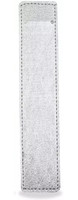 Black and Silver Swarovski Crystal Retractable Black Ink Ballpoint Pen with Pen Pouch