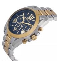 Michael Kors MK5976 Bradshaw Chrono Two Tone Stainless Steel Womens Watch