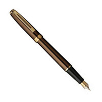 Sheaffer Prelude Copper Gold Trim Fountain Pen - Broad Nib 366-0B