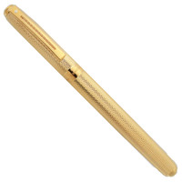 Copy of Sheaffer Prelude Barleycorn 22kt Gold Plated Fountain Pen - Medium Nib 371-0M