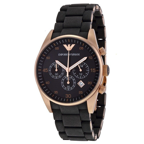 armani watch women black