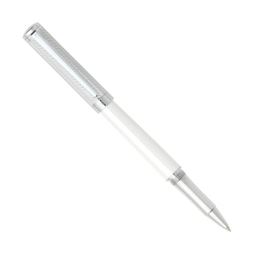  Sheaffer Intensity White / Chrome Engraved Rollerball Pen 9240-1