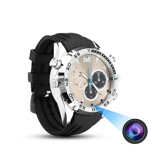 Multifunction HD 1080P Spy Watch Camera with Voice Recorder and Micro Camcorder