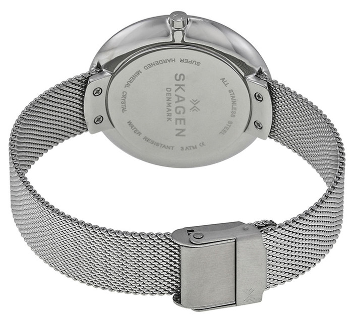 Skagen SKW2293 Gitte Blue Dial Stainless Steel Mesh Womens  display picture 1