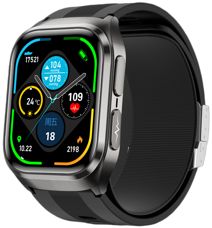 Multifunction Touch Screen Unisex Medical  Smart Watch