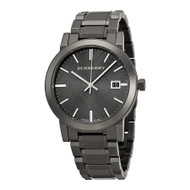 Burberry The City Gunmetal Ion-plated Stainless Steel Mens Watch BU9007