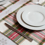 Celebration Plaid Cotton Placemats - Set of 4