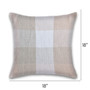 Herringbone Check Cotton Cushion