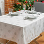 Snow Fall Cotton Tablecloth