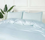 Metro Bamboo duvet Cover Blue