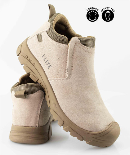 Mens Safety 'Gibraltar' Slip-On Boots