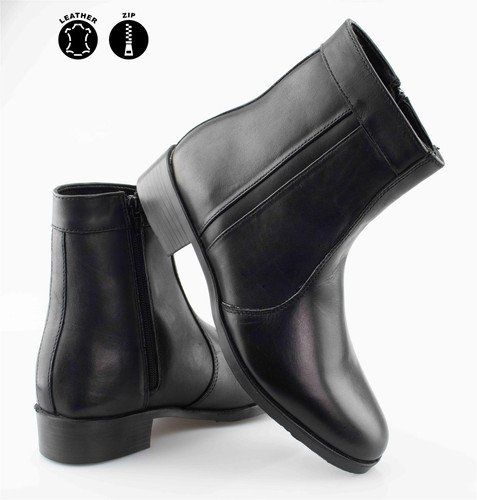 Mens 'Garrison' Zip Ankle Boots