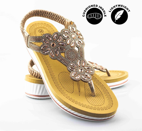 Womens 'Aurora' Wedge Heel Sandals
