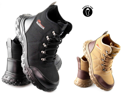Womens Safety 'Raven' Lace-Up Boots