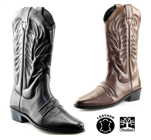 Mens 'Maverick' Western Boots
