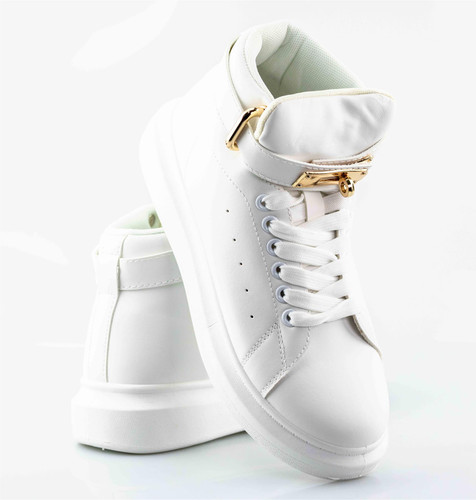 Womens 'Charlotte' Hi-Top Fashion Trainers