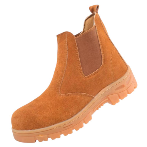 Mens 'Rampart' Chelsea Dealer Steel Toe Boots