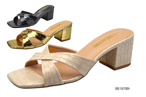 Womens 'Celeste' Slip-On Mule Sandals