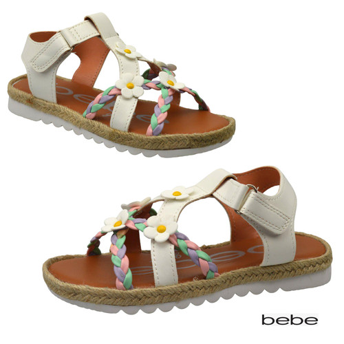 Girls 'Poppy' Ankle Strap Espadrille Shoes