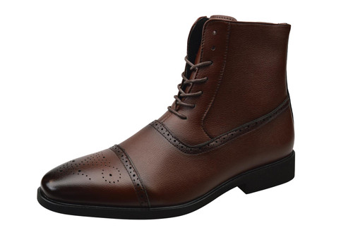 Men's 'Ryker' Brogue Zip Ankle Boots