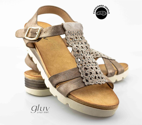 Ladies 'Celeste' Wedge Heel Sandals Ladies 'Celeste' Wedge Heel Sandals