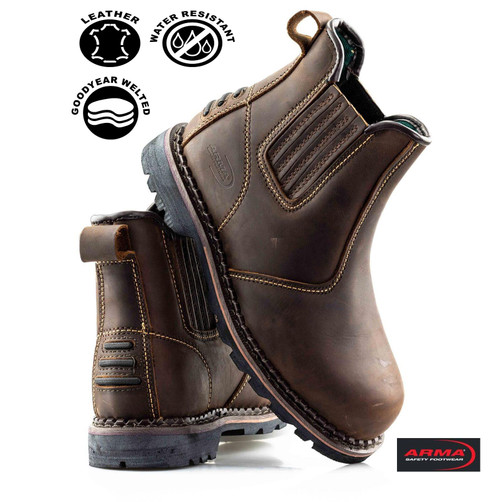 Men's Safety 'Titan' Chelsea Dealer Boots Men's Safety 'Titan' Chelsea Dealer Boots