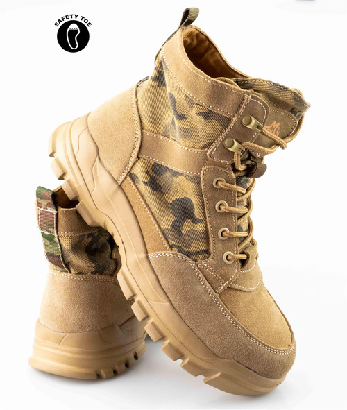 Men's Safety 'Ironclad' Lightweight Lace-Up Boots