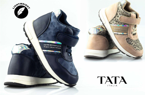 Girls 'Aurora' High-Top Velcro Trainers