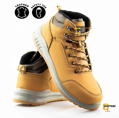 Men's Safety 'Rugged' Athletic Lace-Up Trainers