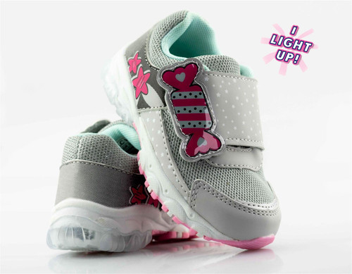 Girls 'Sienna' Light-Up Trainers
