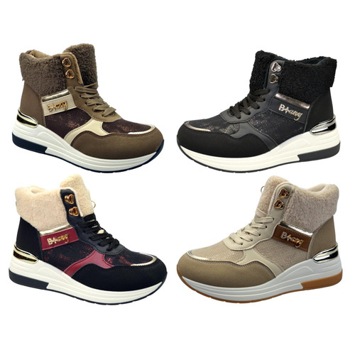 Womens Brittney Winter Ankle Boots Womens Brittney Winter Ankle Boots