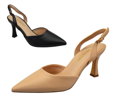 Womens 'Vivienne' Slingback Court Formal