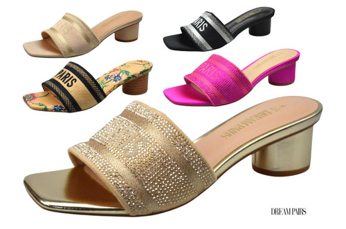 Womens 'Celeste' Slip-On Mule Sandals