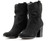 Ladies 'Amelie' Mid-Calf Biker Boots