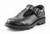 Girls' Black Leather T-Bar School Shoes