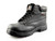 Men's Wide Fit EEEE Black Leather Lace-Up Safety Boots