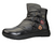 Women's Wide Fit EE Memory Foam Leather Ankle Boots