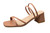 Womens 'Celeste' Block Heel Mule Slingback Sandals